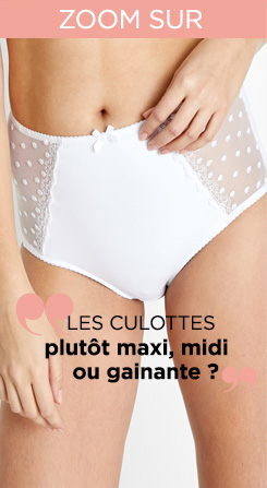 culottes grande taille maxi midi ou gainante